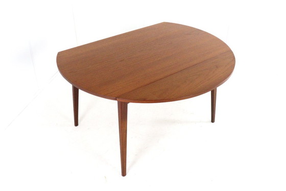 Image 1 of Louis van Teeffelen for Wébé round dining table 'Breda' vintage