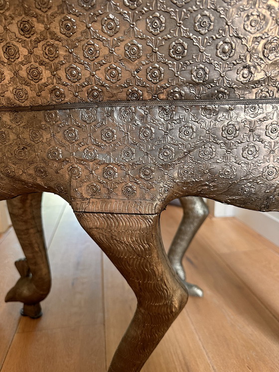 Image 1 of Chaise en forme de paon 1870-1890