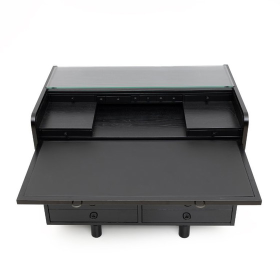 Image 1 of Italienischer Schreibtisch im Mid-Century-Modern-Stil von Gianfranco Frattini für Bernini, 1960er Jahre