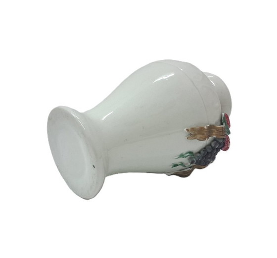 Image 1 of White ceramic vase from the "Sonoma Villa" collection