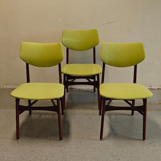 Sedie da pranzo vintage Louis Van Teeffelen Wébé – Wood (photo 2 of 11)
