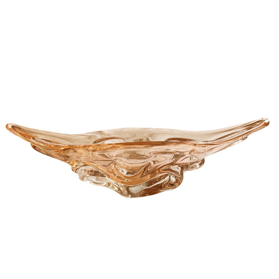 Image 1 of Grand plat, conçu par J. Hospodka, Chribska Sklarna, Tchécoslovaquie, années 1960