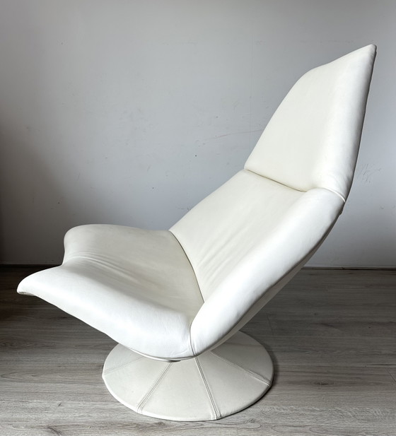 Sillón lounge de diseño Artifort F510 – Sillones, Leather, Modern (photo 3 of 8)