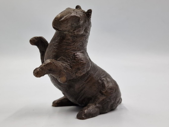 Image 1 of Kleine Bronzeskulptur eines Pferdes, Arthur Spronken?