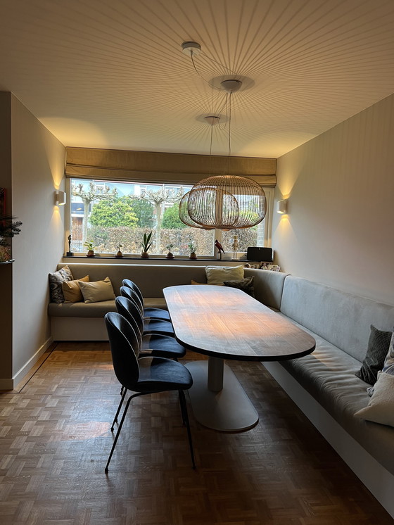 Image 1 of Prachtig notenhouten blad!