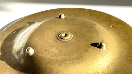 Image 1 of Posacenere vintage in bronzo con segno zodiacale