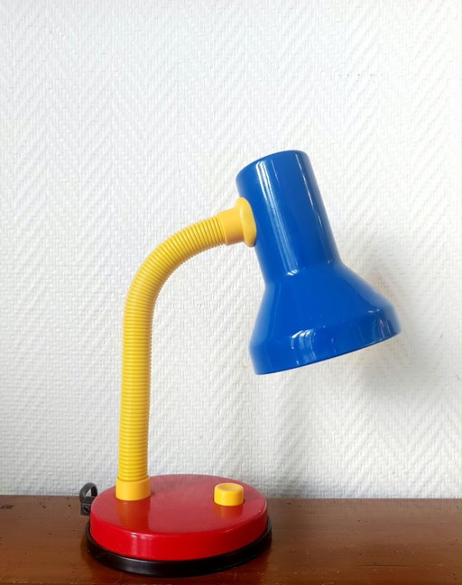 Lampada da scrivania vintage stile Memphis
