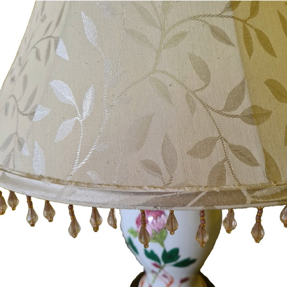 Image 1 of Lampada da tavolo in porcellana francese d'Art de Rodez, anni '80