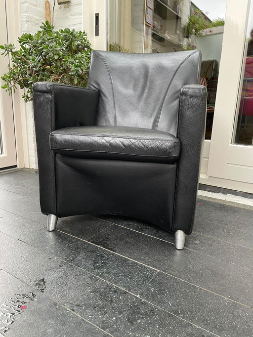 2x Leolux Dolcena armchairs