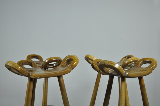 Image 1 of Sgabelli da bar speciali vintage brutalisti spagnoli Marbella, 1970 Spagna