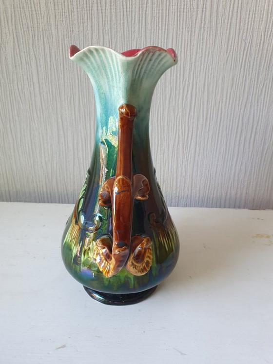 Image 1 of Art Nouveau vase with elegant handles – ca. 1910-1935