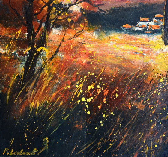 Sunset in Tuscany – P. Lesieur, Objets d'art, Toile (photo 4 of 5)