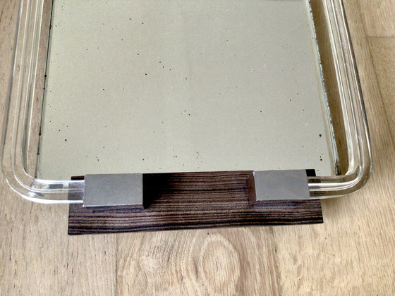 Image 1 of Art-Deco-Dienblade mit Spiegelglas