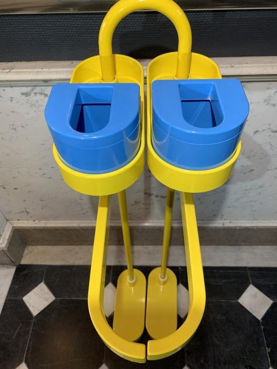Galán de noche / Toallero de Metalplastica Lucchese, Italia, años 80 – Percheros, Italian Design (photo 8 of 13)