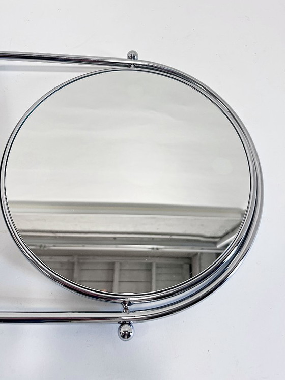 Espejo de pared con lupa giratoria, de Bieffeplast, Italia, década de 2000. – Chrome, Glass (photo 4 of 19)