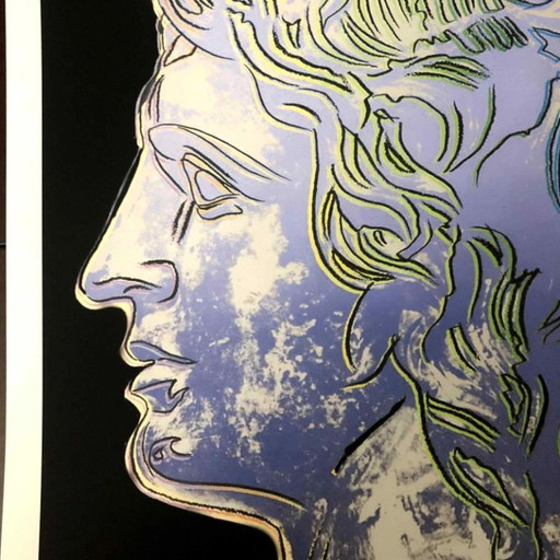 1990s After Andy Warhol "Alexander the Great" Lithograph – lithos zeefdrukken, Paper (photo 2 of 11)