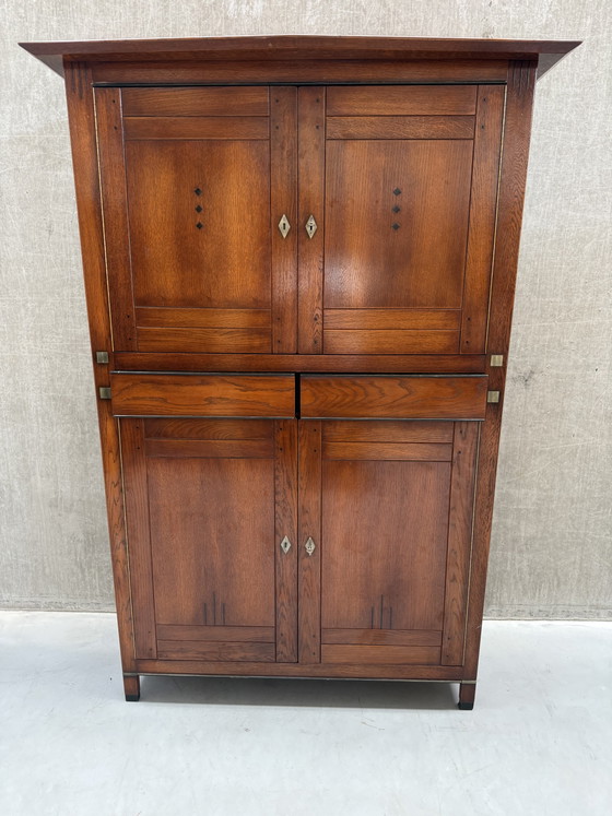 Image 1 of Schuitema Jugendstil/Art Deco Cabinet Solid Wood