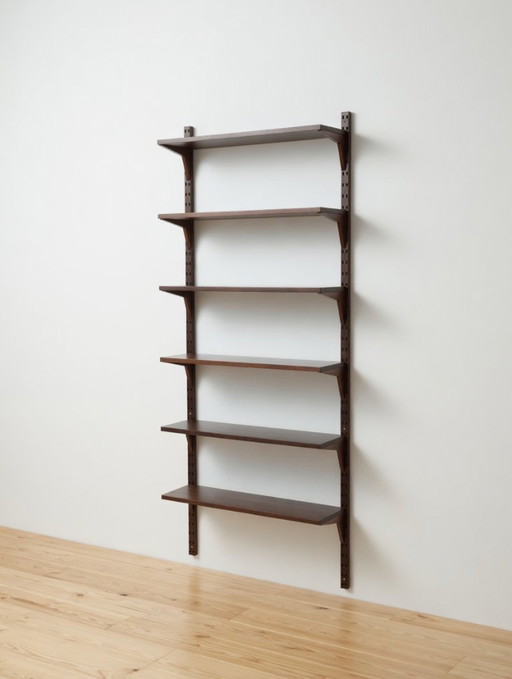 Sistema de estanterías Royal CADO de Poul Cadovius, Dinamarca, década de 1960.