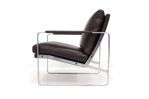 fast wie neu! Walter Knoll Fabricius 710 Lounge Chair, Sessel mit Premium Leder, Np. 5998,-€