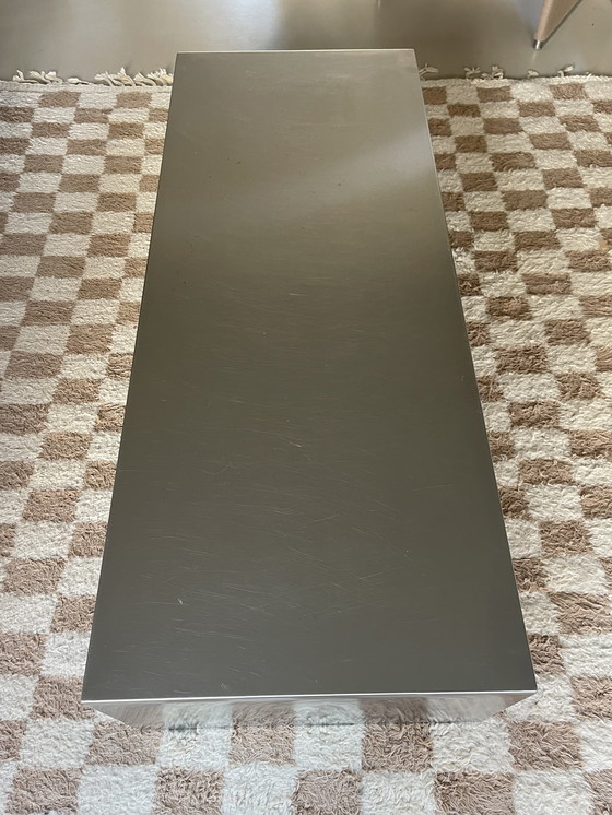 Image 1 of Tavolino da caffè in acciaio inossidabile