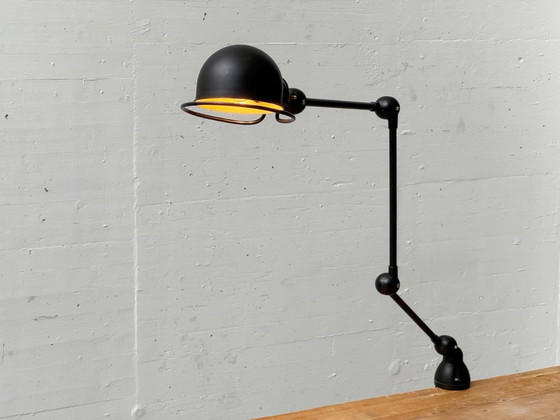 Image 1 of Three-arm clamp lamp by Jean-Louis Domecq for Jieldé, 1950s design