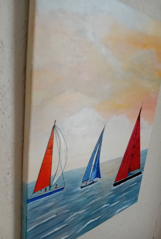 Image 1 of Gemälde "Segel"