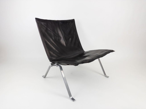 Poul Kjaerholm Lounge Armchair PK22 E. Kold Christensen Vintage 60s