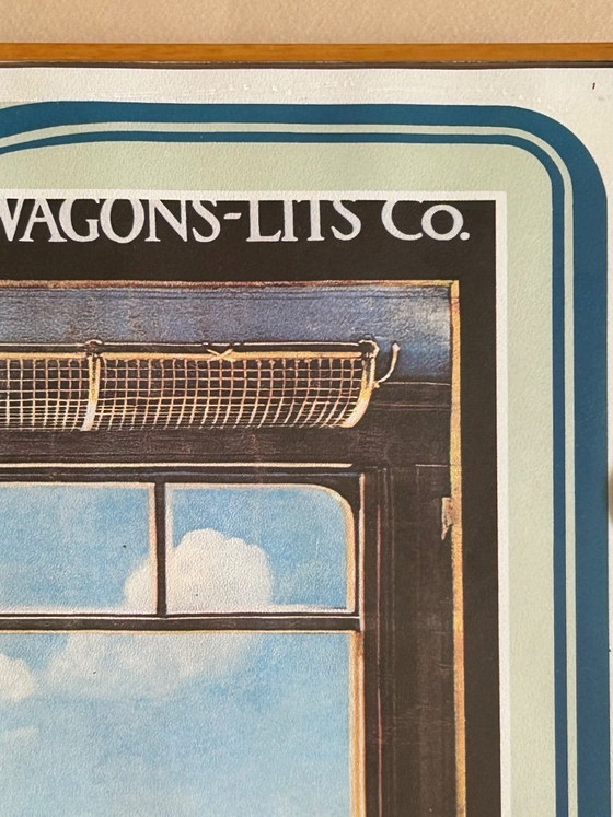 Image 1 of Un paio di immagini pubblicitarie ferroviarie d'epoca