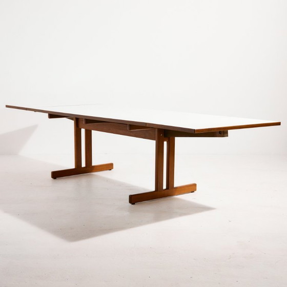 Image 1 of MK11151 Table de salle à manger Shaker par Hans J. Wegner pour Getama