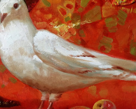 Originales Ölgemälde „Schale der Liebe“ – Gemälde & Zeichnungen, Canvas (photo 9 of 13)