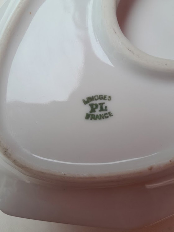 Limoge France Serving Set, Sauce Boat and Dish. – Tableware, Porcelain (photo 13 of 13)