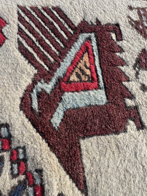 Image 1 of Antiek Kazak-tapijt