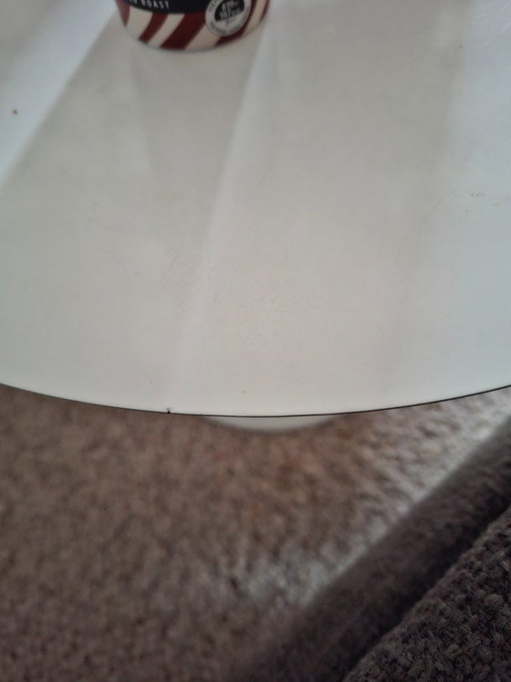 Vintage round white tulip model side table 1970 – Other (photo 6 of 10)