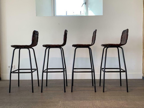 Image 1 of Sgabelli da bar dal design vintage Charlotte Perriand les Arcs