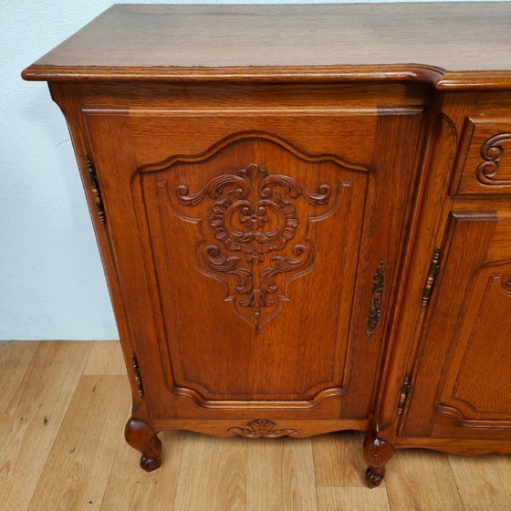 Image 1 of Buffet, armoire murale, meuble de rangement, commode de style Louis XV