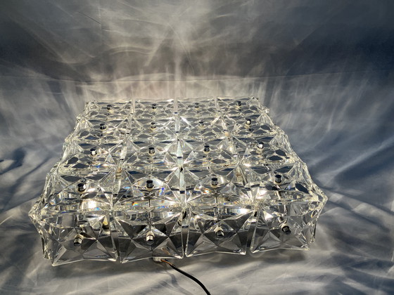 Image 1 of Lampada da soffitto vintage in cristallo Kinkeldey Leuchten esclusiva!