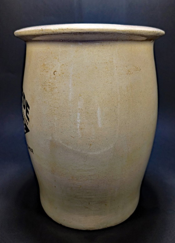 Grote mosterdpot van Bister 1930 (België) – Decoratieve objecten, Ceramic (photo 6 of 6)