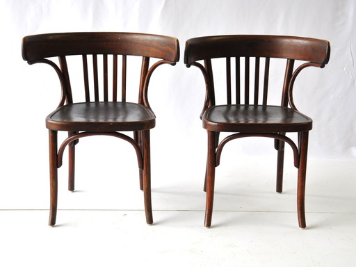 Vintag Thonet Style bistro dining chairs