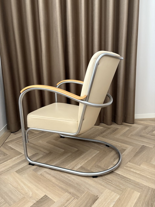 Armchair Gispen 412 Dutch Originals, leather version