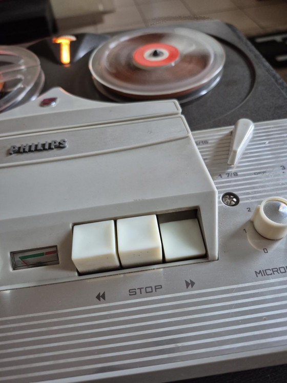 magnétophone vintage – Philips, Objets déco, Metal, Plastic (photo 5 of 13)