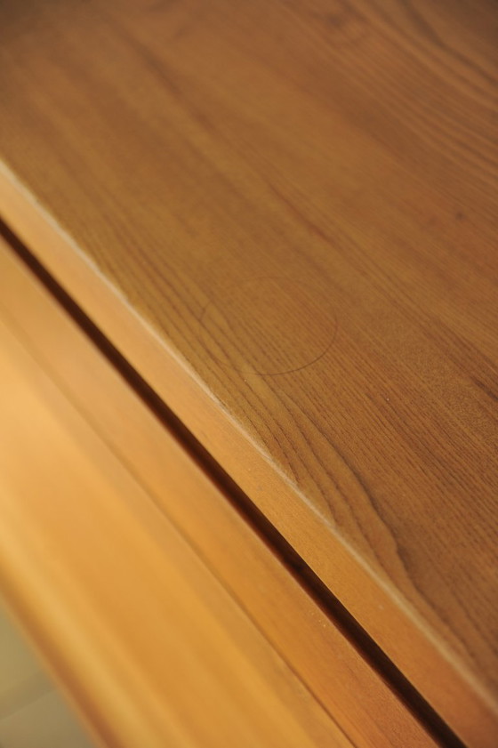 Image 1 of Pierre Chapo R08 Sideboard Buffet, Ulmenholz, Frankreich 1960