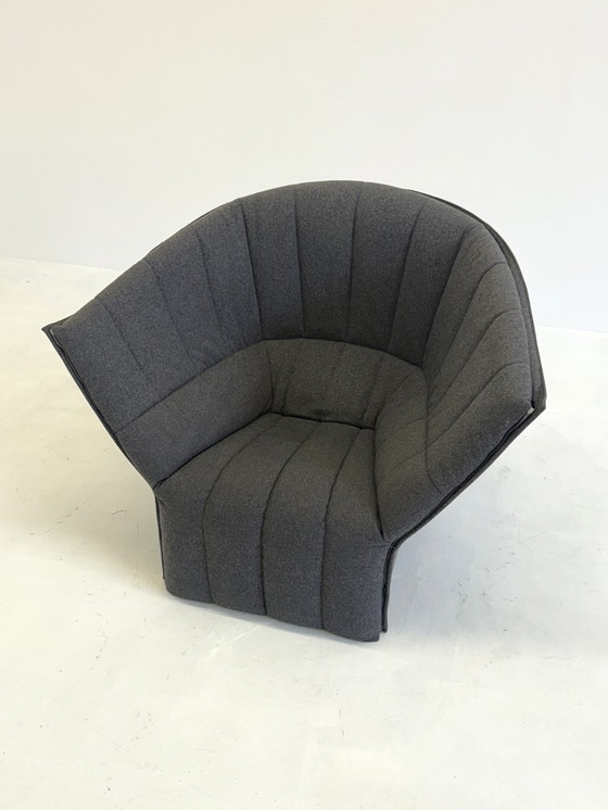Image 1 of Moel Armchair in Dark Gray by Ligne Roset by Inga Sempé