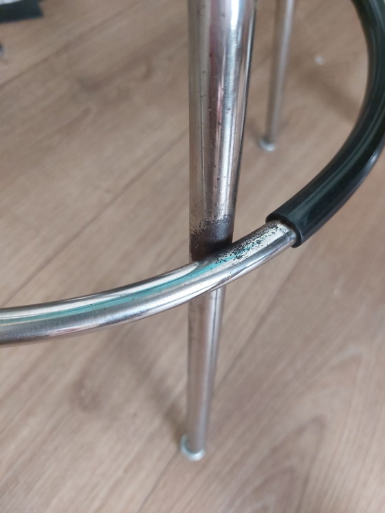 Calligaris L'eau Barstools (3 pieces) – Chrome, Plastic (photo 6 of 13)