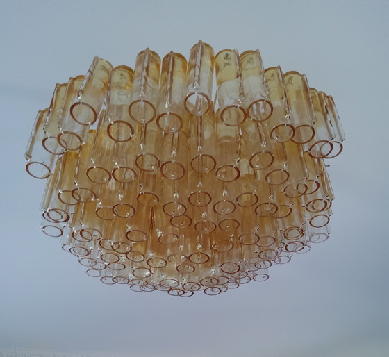 Image 1 of Lampadario Venini originale grande 174 tubi