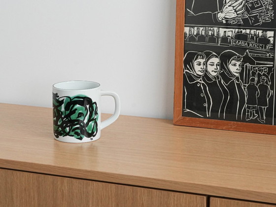 Image 1 of Porzellanbecher, dänisches Design, 1987, Designer: Mogens Andersen, Hersteller: Royal Copenhagen