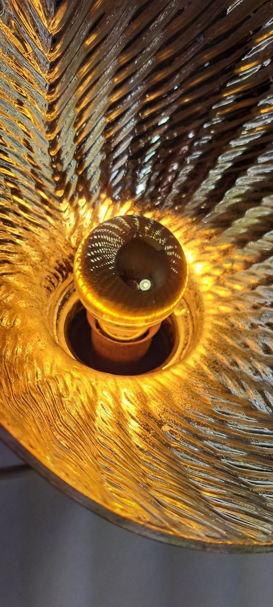Image 1 of Aplique de pared de cristal de mercurio de la década de 1920.