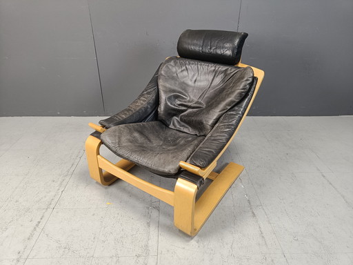 Zweedse Kroken Fauteuil Door Ake Fribyter Voor Nelo Möbel, 1970S