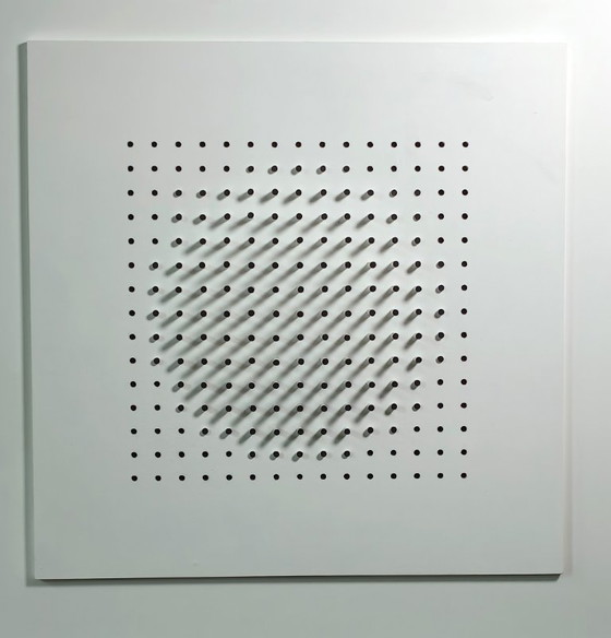 Zero Art Wandrelief, Abstraktes Kunstwerk – Bildhauerei, Mdf, Wood (photo 2 of 12)