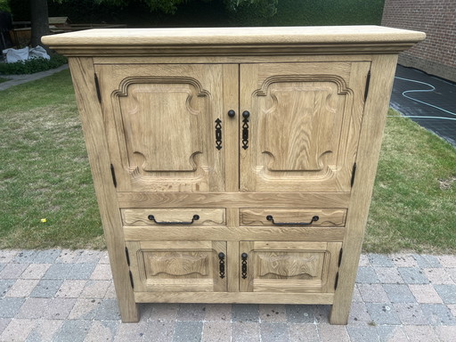 Solid oak cabinet