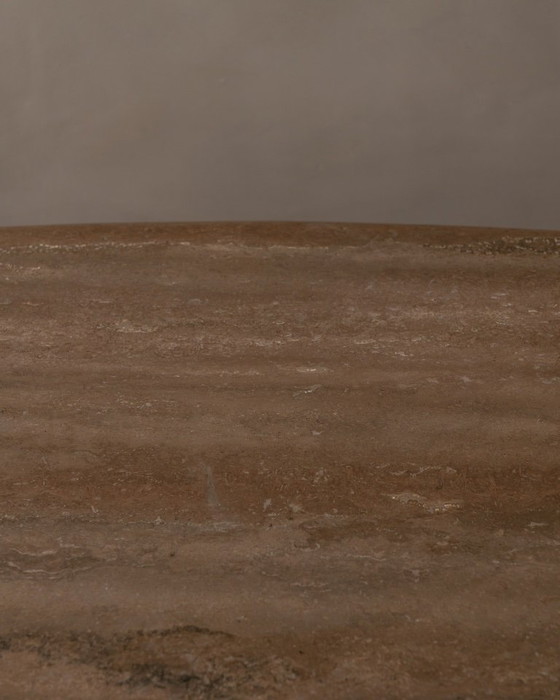 Image 1 of Vintage travertine coffee table · Italian style, 1970s